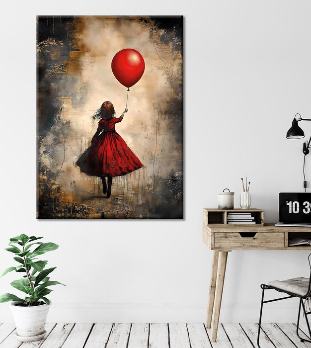 Wallity WY434 Pintura Decorativa en Lienzo Multicolor 70 x 100 cm